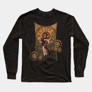 Steampunk women Long Sleeve T-Shirt